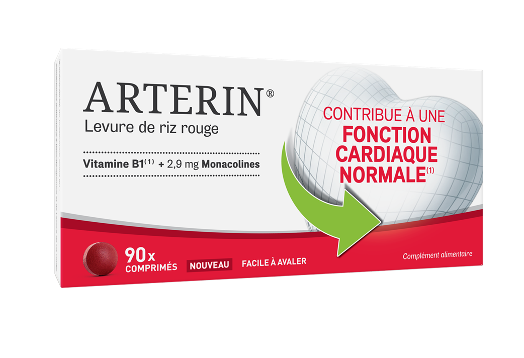 Arterin Levure de riz rouge 2,9 mg - 90 cps